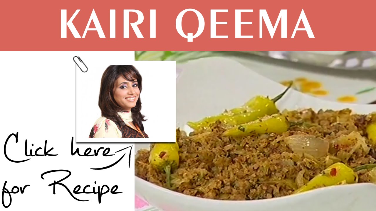 Tarka Recipe Kairi Qeema by Chef Rida Aftab Masala TV 16 May 2016