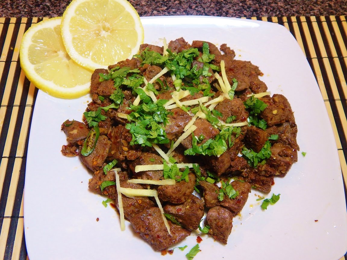 Tawa Kaleji - Stir Fry Liver - Eid-ul-adha special recipes