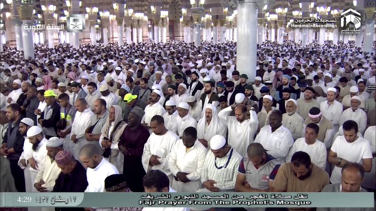 17th Ramadan 1437 Madeenah Fajr by Sheikh Thubaity