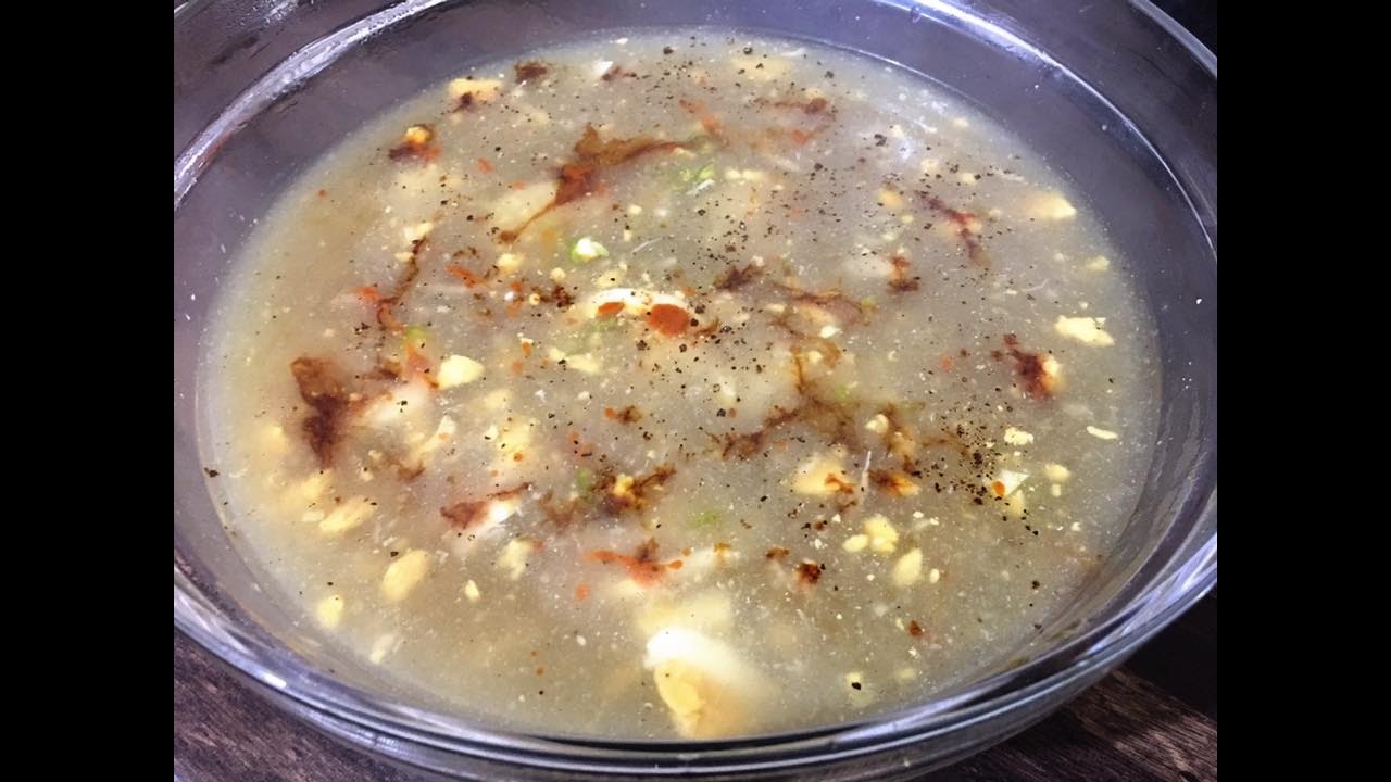 Chinese Chicken Soup (With Boil Eggs)