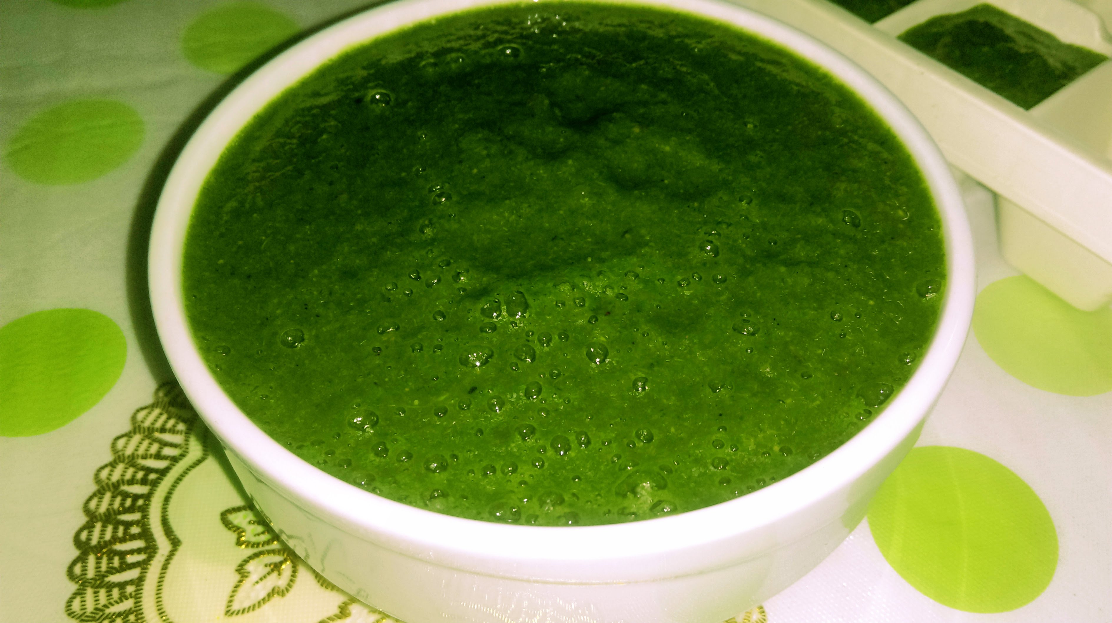Green Chutney ( Coriander Leaves Chutney )  - Farah's Cooking Diary