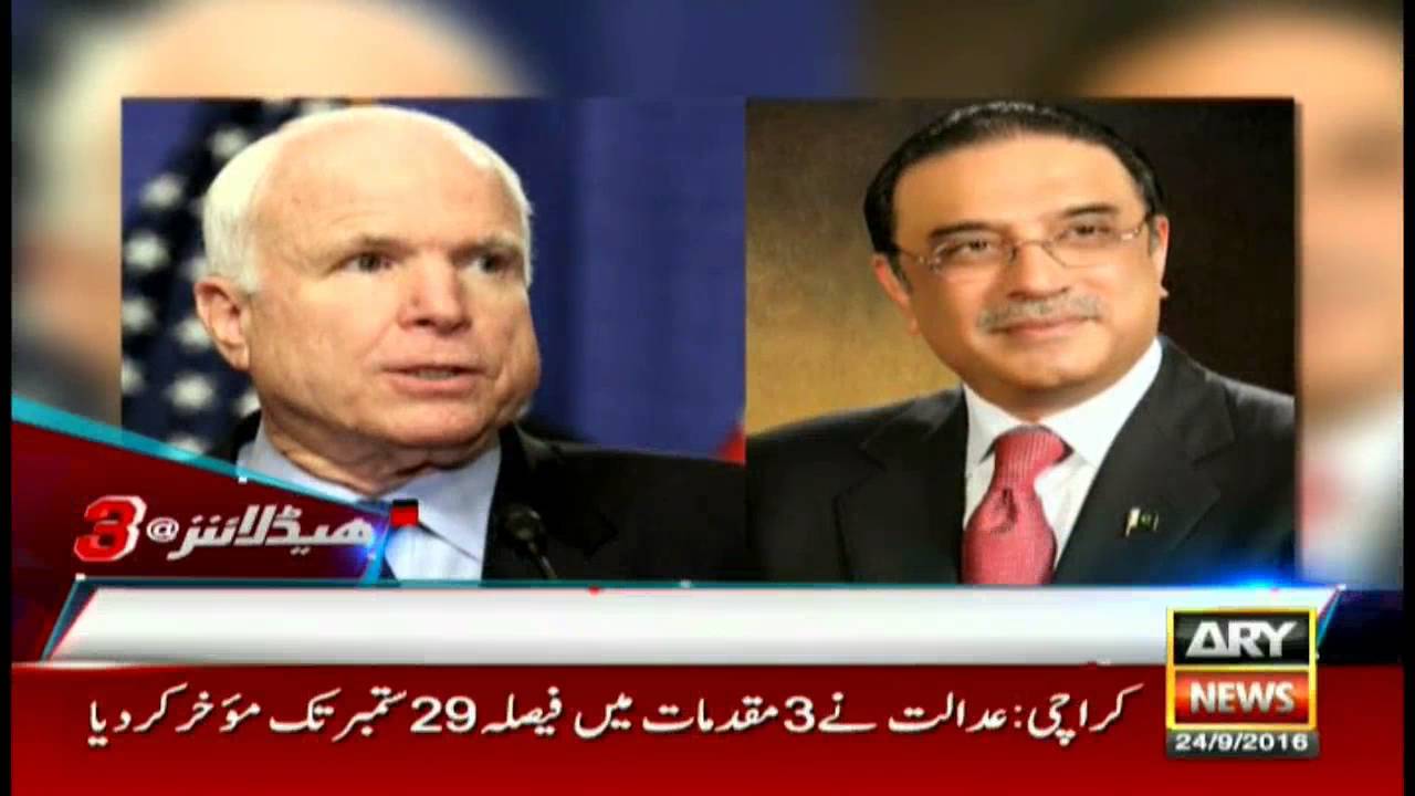 Headlines 1500 24th September 2016