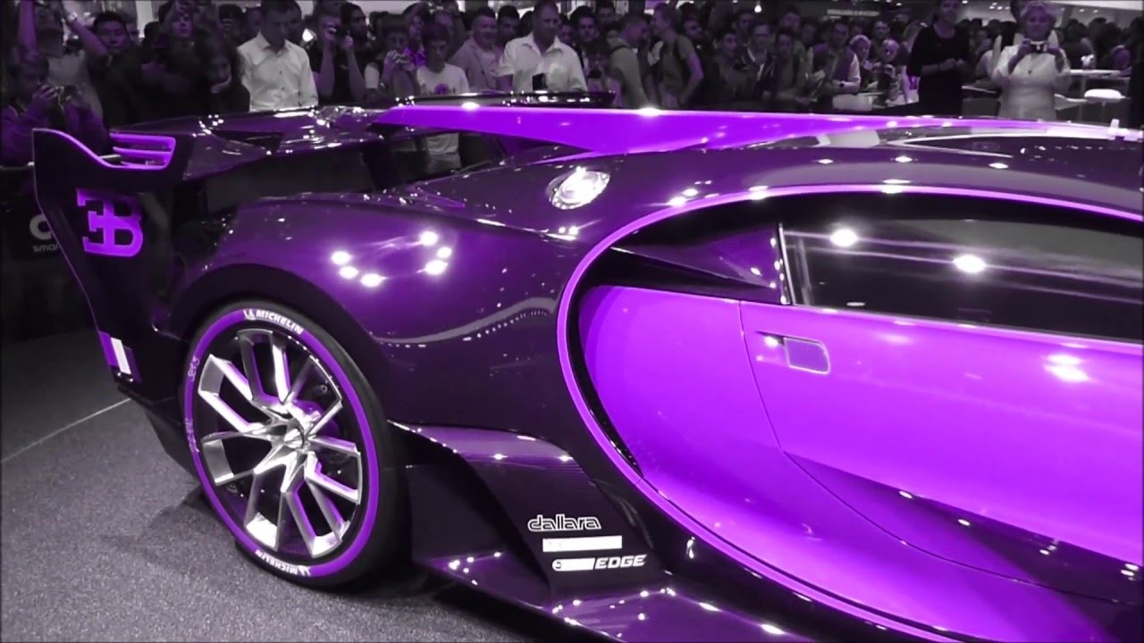 COLOR CHANGING (FULL-VERSION) Bugatti ''Vision Gran Turismo'' 8.0 W16 1500 Hp 463 Km/h * Playlist
