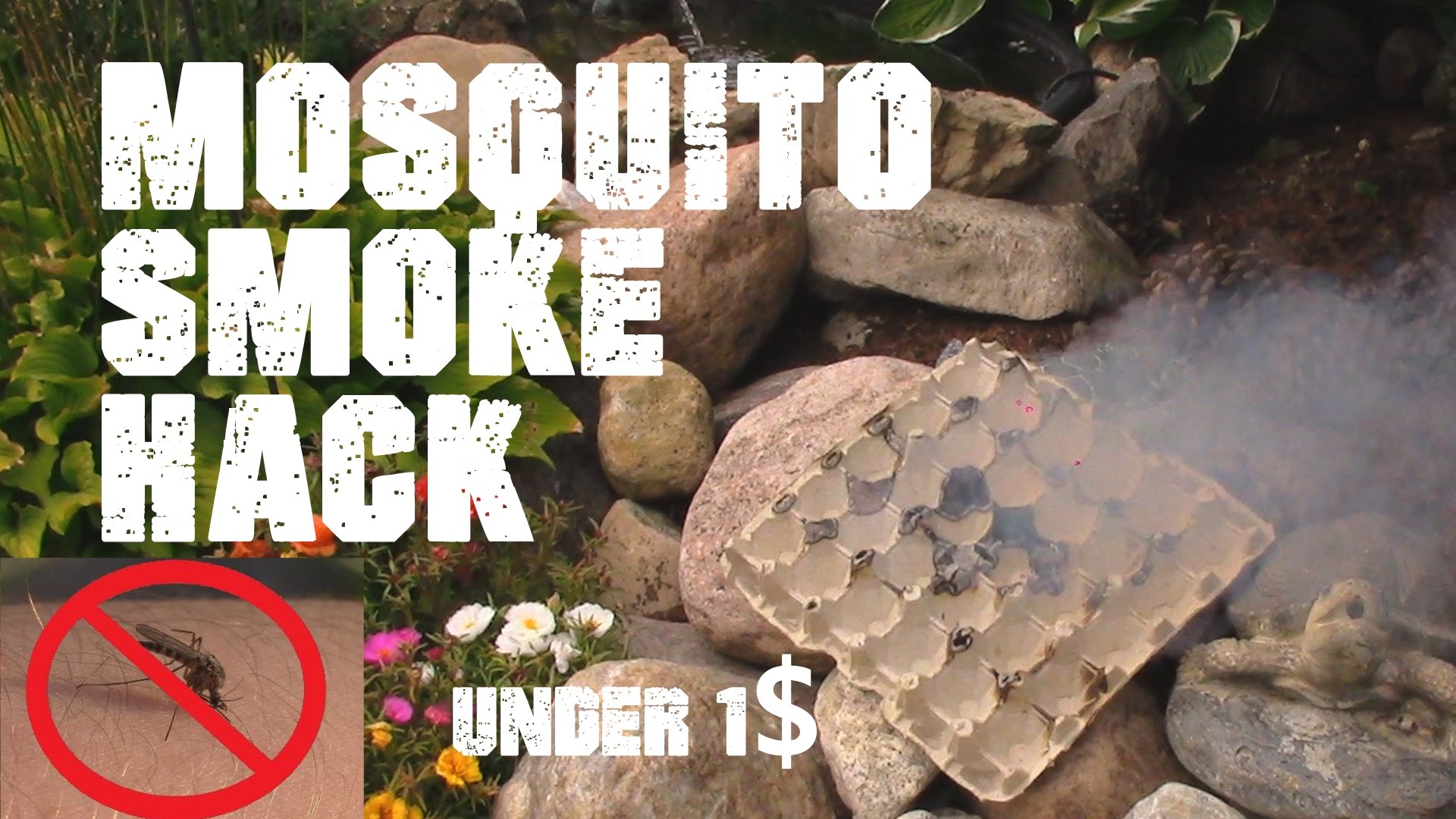 Get Rid Of Mosquitos - Mosquito Smoker HACK!