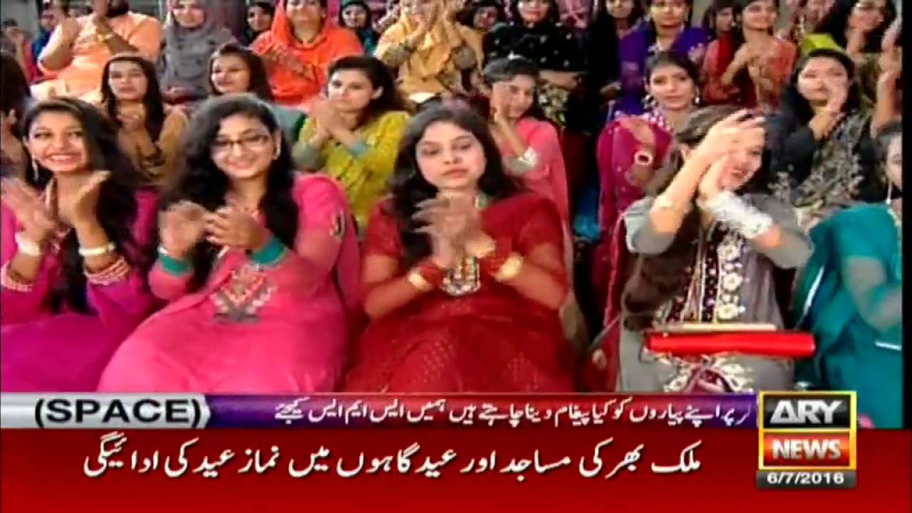 The Morning Show With Sanam Baloch | 6 July 2016 |  Eid Special