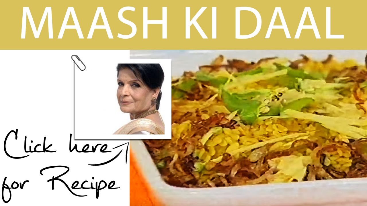 Handi Recipe Maash ki Daal by Chef Zubaida Tariq Masala TV 21 June 2016