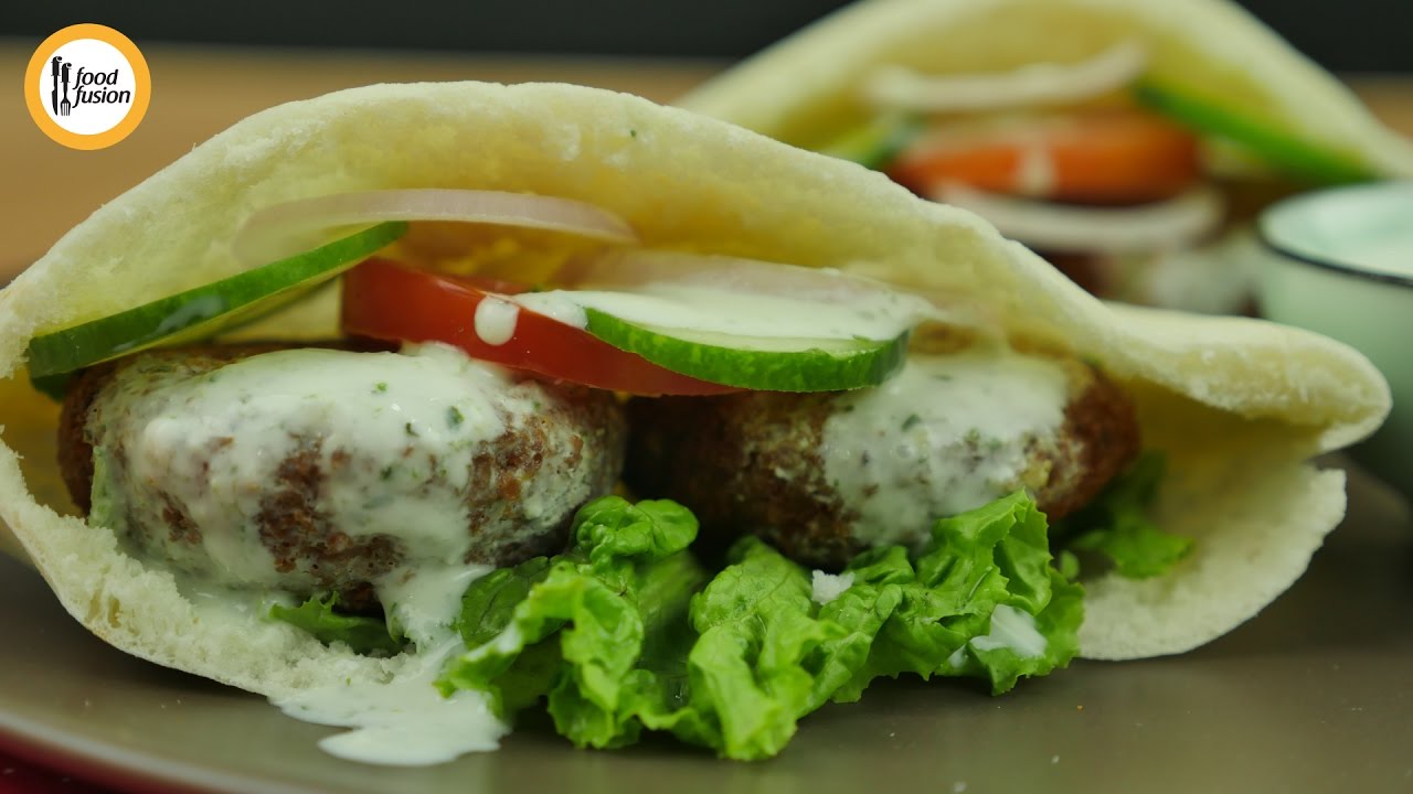 Falafel Pita Recipe By Food Fusion