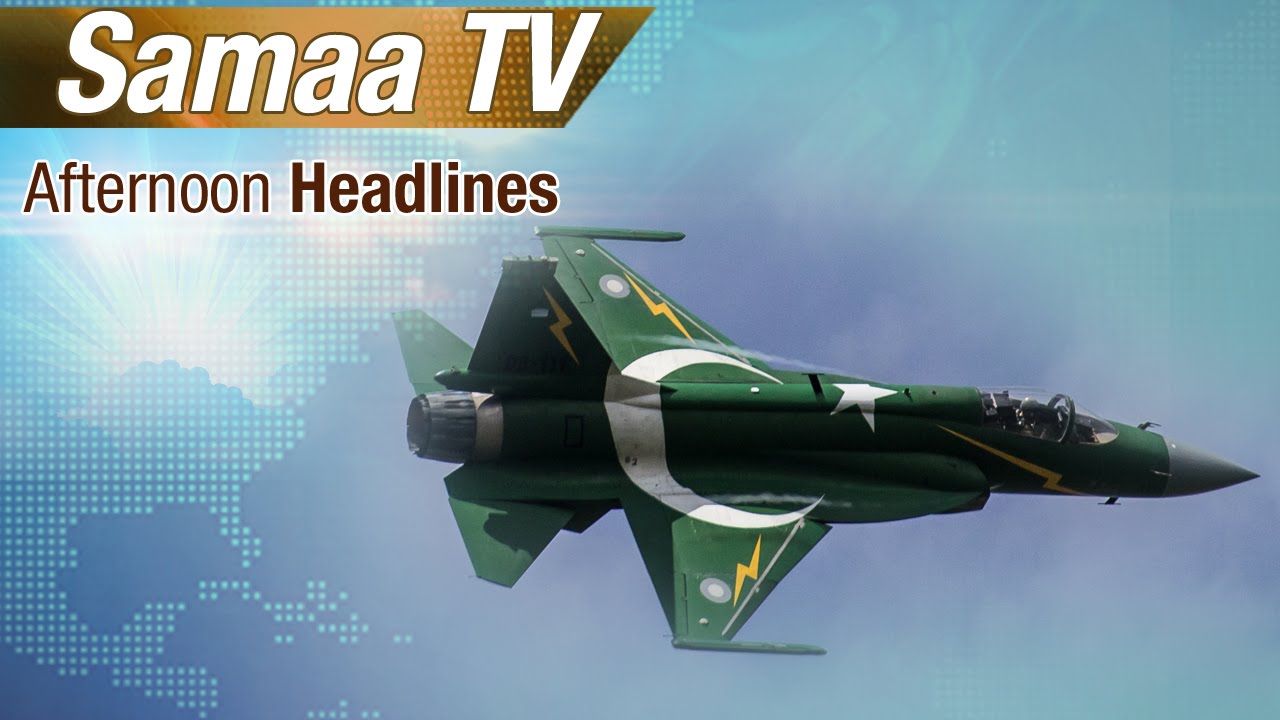 Afternoon Headlines | 3 PM | 06 Sep 2016