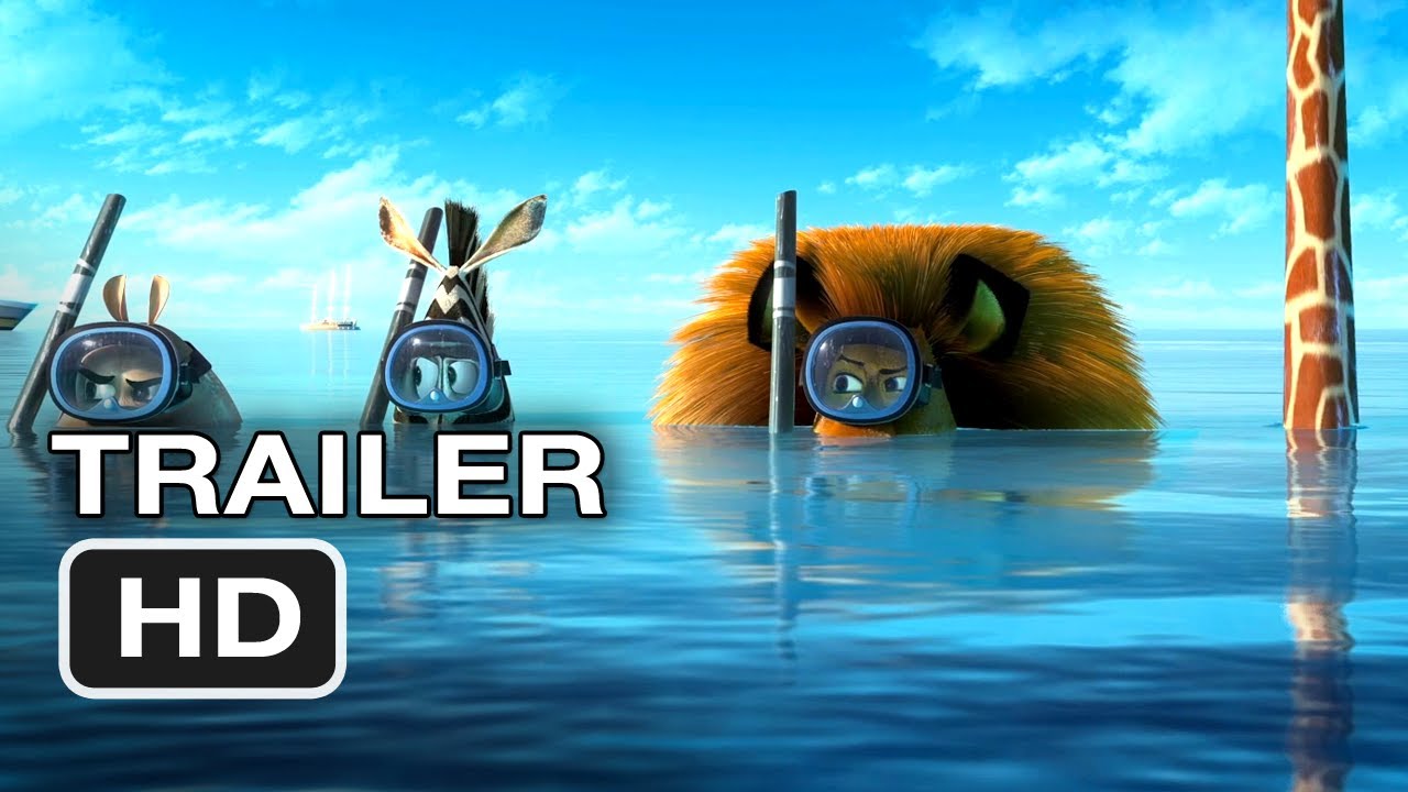 Madagascar 3 Official Trailer (2012)