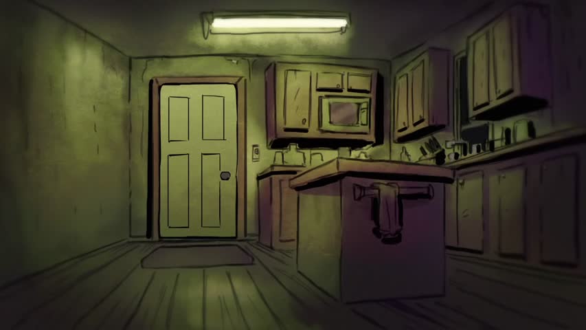Animated Illustrated Short Horror Film | DAVID ROMERO