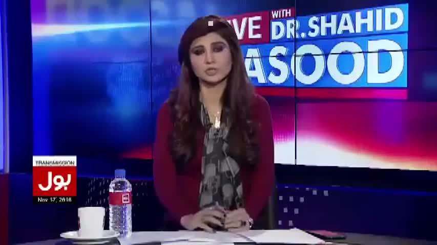Live With Dr Shahid Masood – 17 November 2016