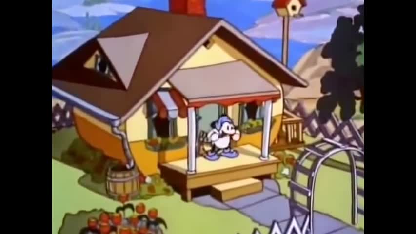 Mickey mouse and friends: Pluto, Goofy, Donald Duck, Chip and Dale - Cartoon for Kids