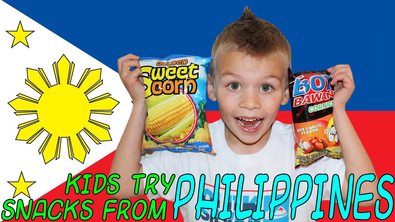 Kids Try Foods from the Philippines || Universal Yums