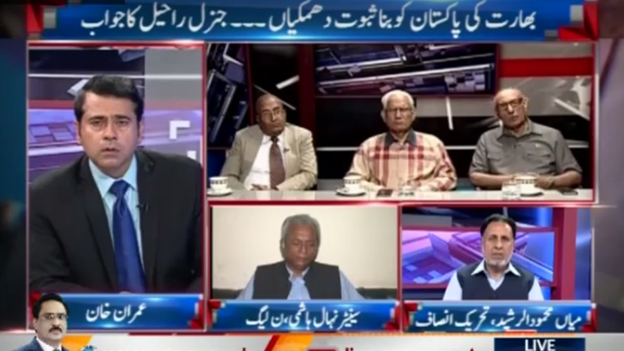 Takrar 19 September 2016 - Ahmad Raza Qasuri badly thrashing PMLN Nehal Hashmi