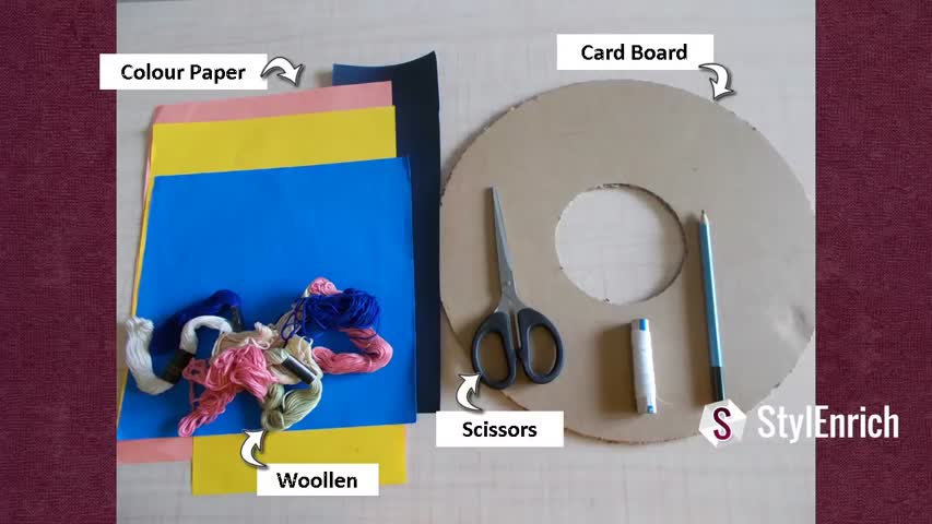 DIY Room Decor : How to Make a Paper Wreath for Home Decoration | DIY Projects