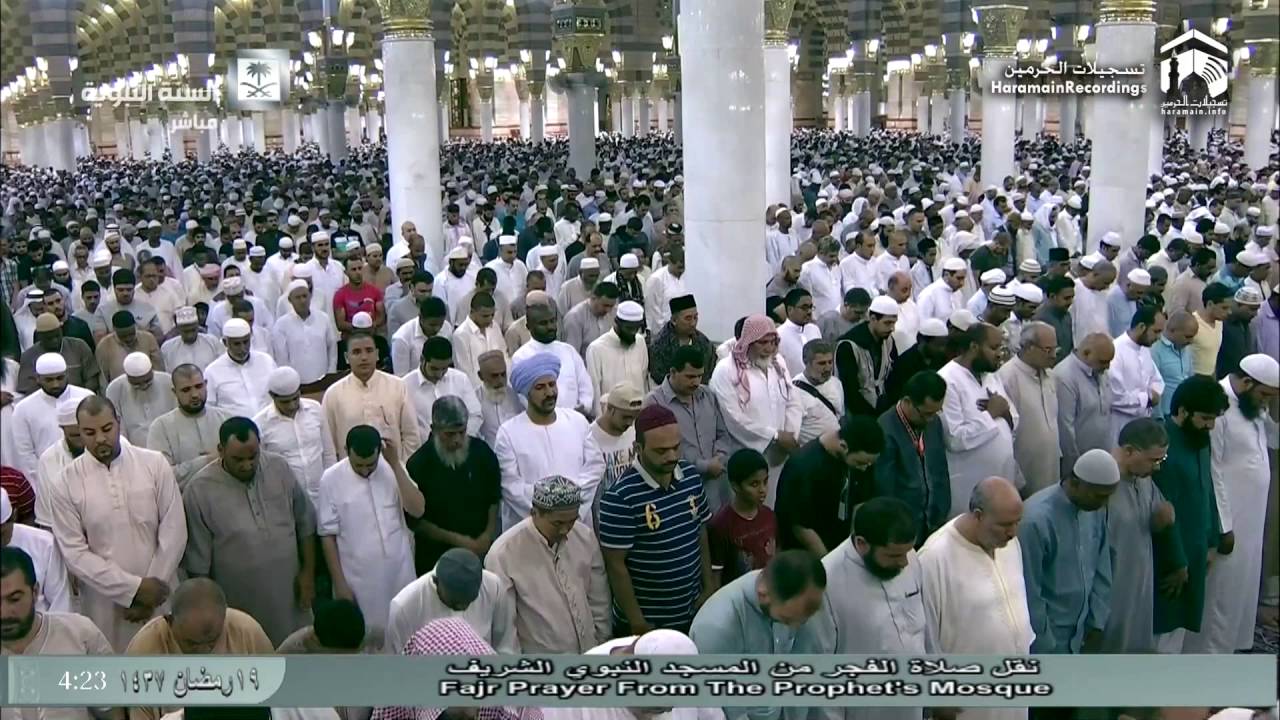 19th Ramadan 1437 Madeenah Fajr by Sheikh Budayr