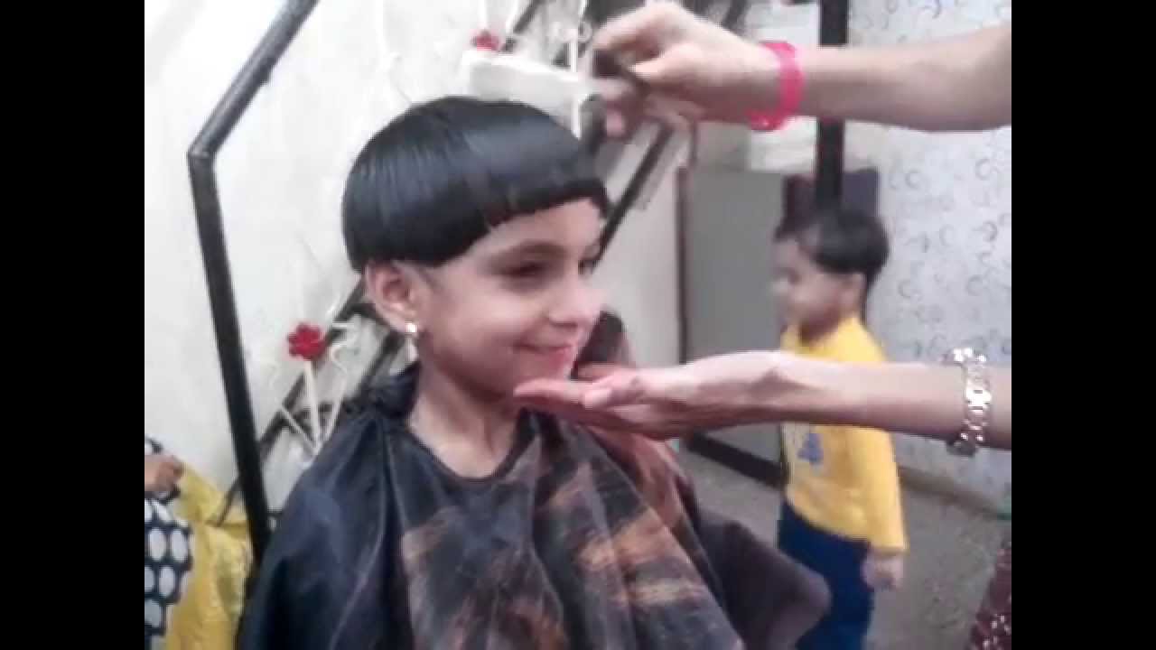 Mashroom Haircut  - how to make  mashroom hair cut