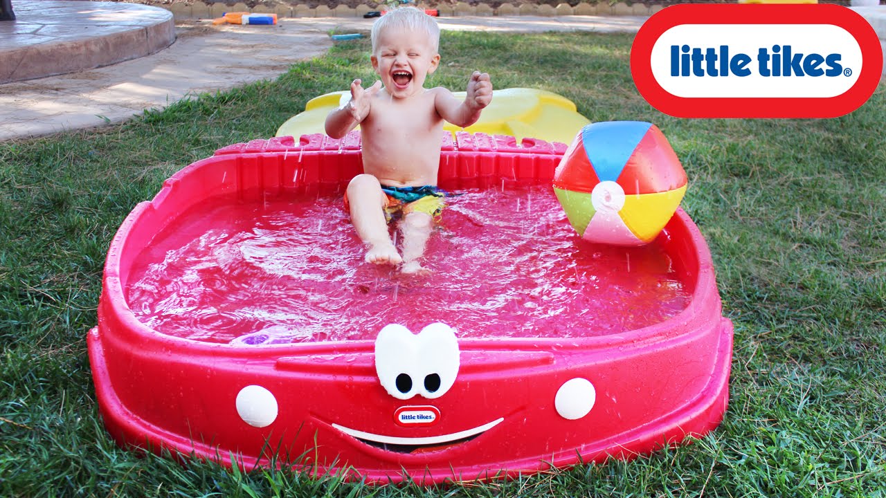 Cozy Coupe Sand Box POOL!