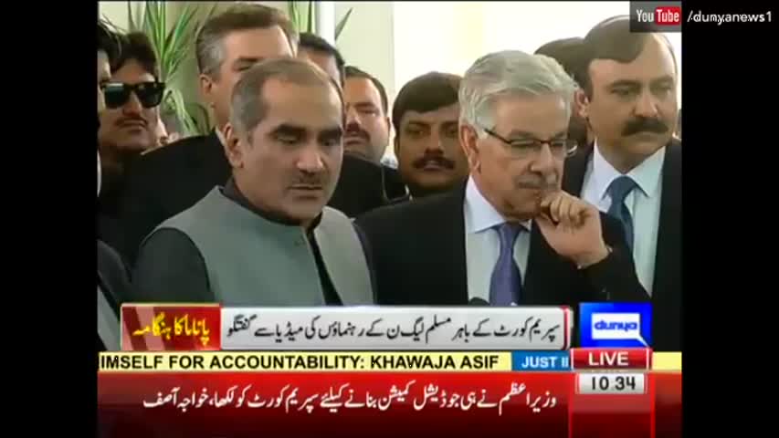 Judges got Influenced with Imran's Pressure Tactics - Khwaja Saad Rafiq | Dunya News