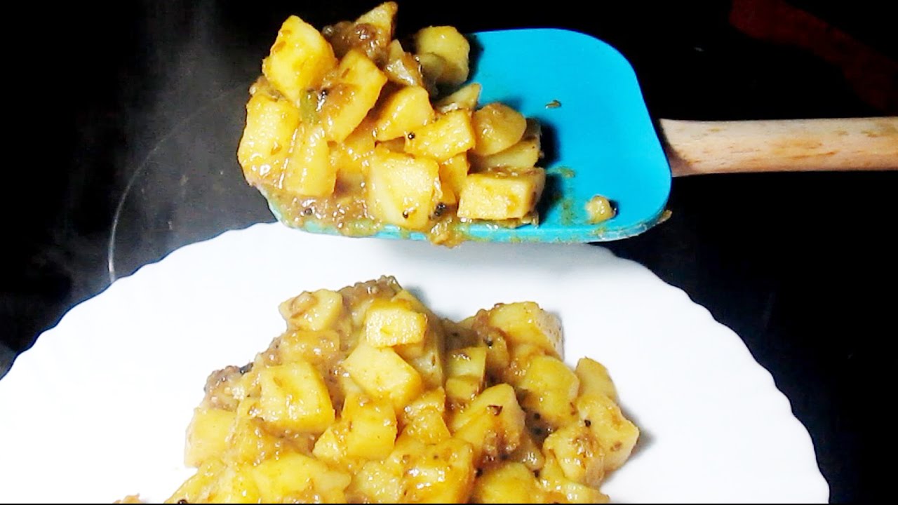 Khatte Aloo Recipe - Chatpate Aloo - Potato Recipes