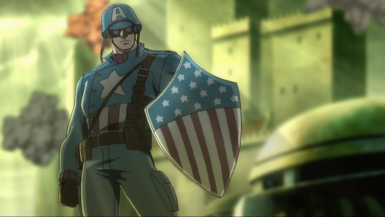 Captain America in Nazi Germany 