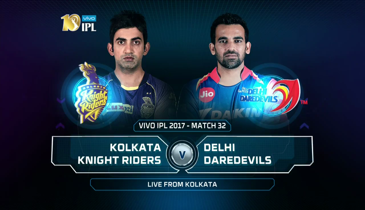IPL 2017 32nd Match KKR vs DD Highlights