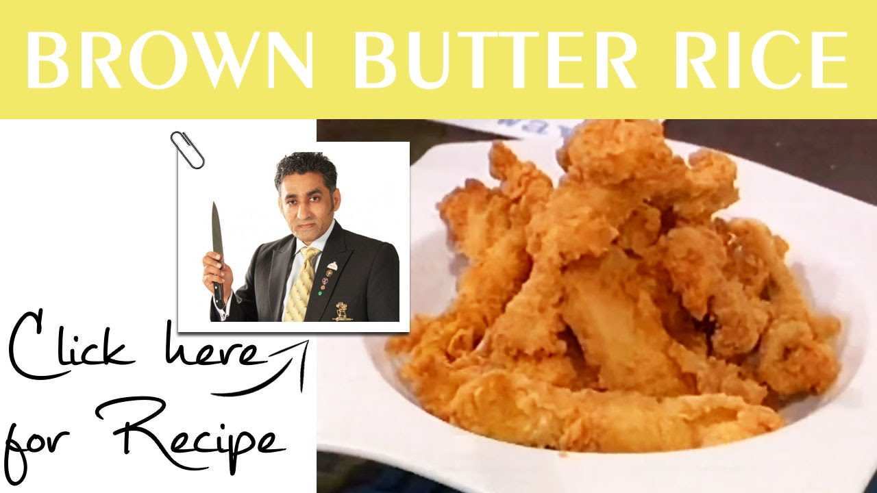 Chaska Pakany Ka Recipe Brown Butter Rice by Chef Tahir Chaudhry Masala TV 10 July 2016