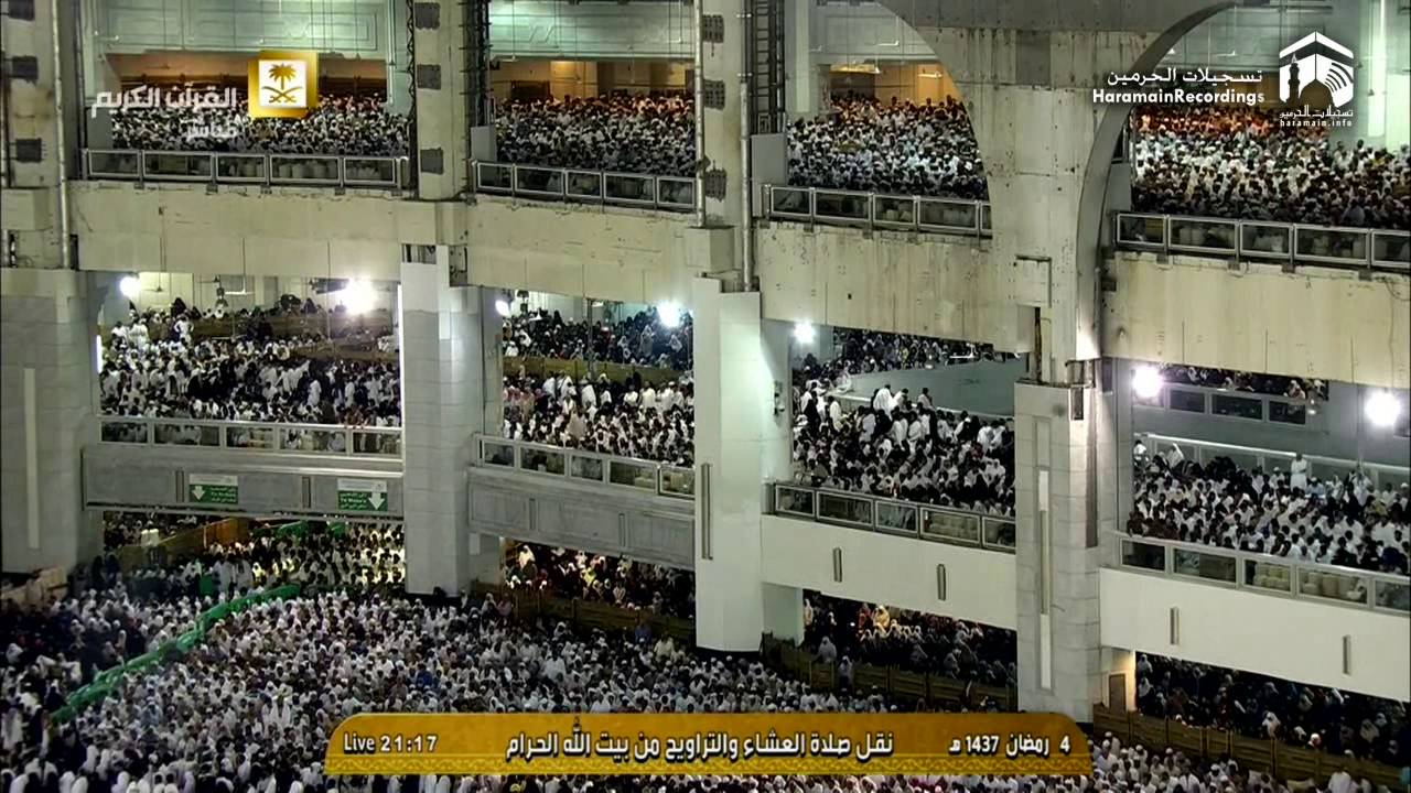 5th Ramadan 1437 Makkah 'Isha Sheikh Taalib