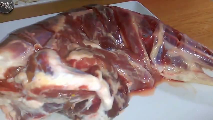 Spicy Lamb Leg - Farah's Cooking Diary