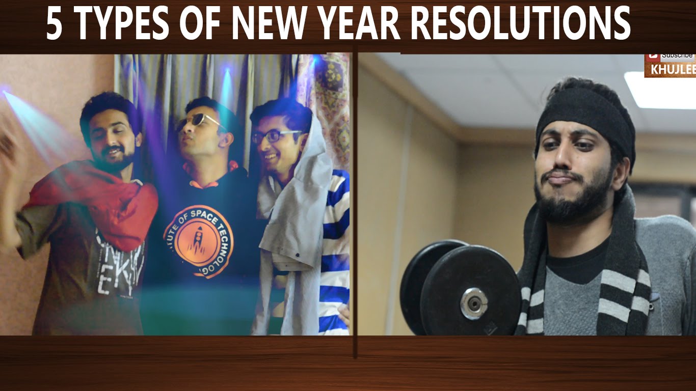 Five Types of New Year Resolutions