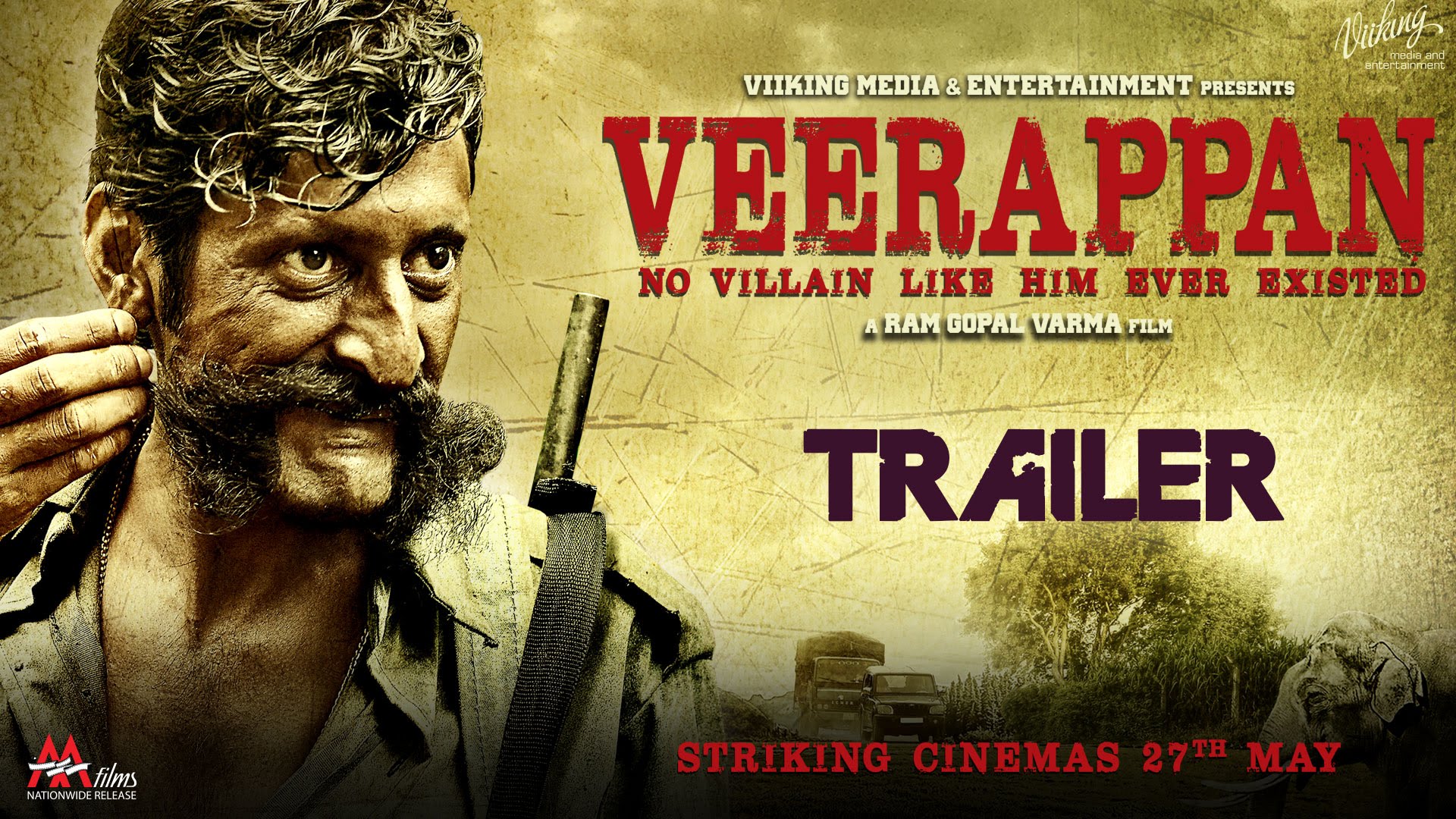 Veerappan Official Trailer Hindi Movie 2016 