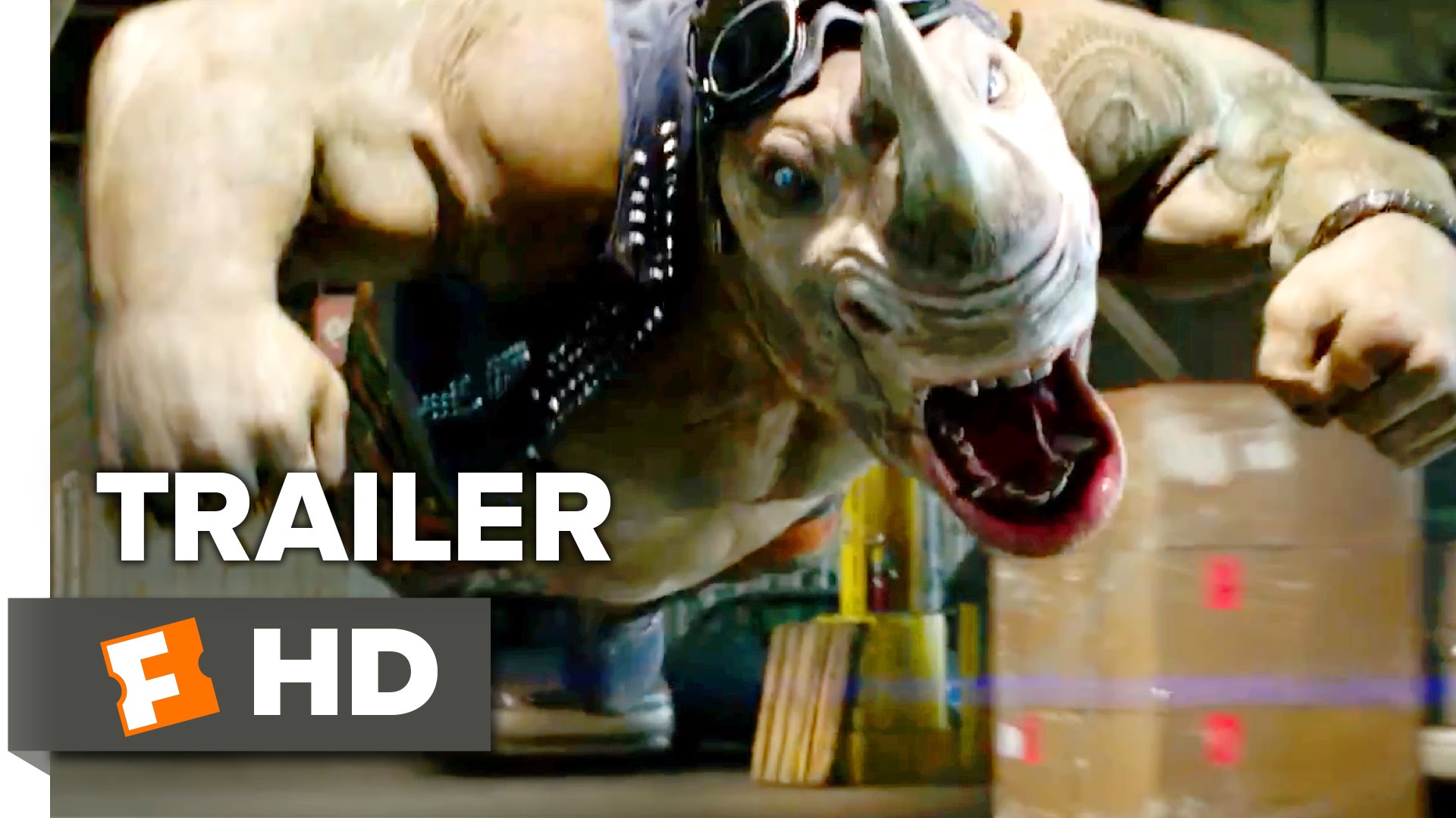 Teenage Mutant Ninja Turtles: Out of the Shadows 'Bebop & Rocksteady' Official Trailer (2016) HD