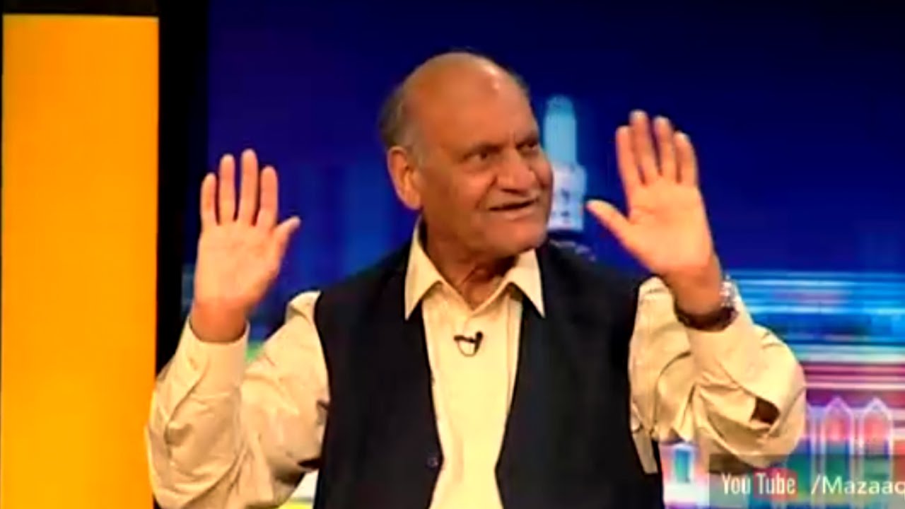 Mazaaq Raat 22 March 2016 | Anwar Masood Funny Poetry - Dunya News