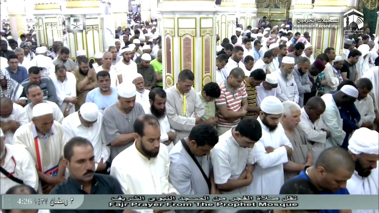 3rd Ramadan 1437 Madinah Fajr by Sheikh Hameed