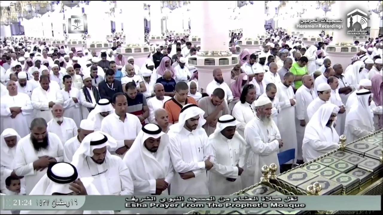 17th Ramadan 1437 Madeenah 'Isha Sheikh Bu'ayjaan