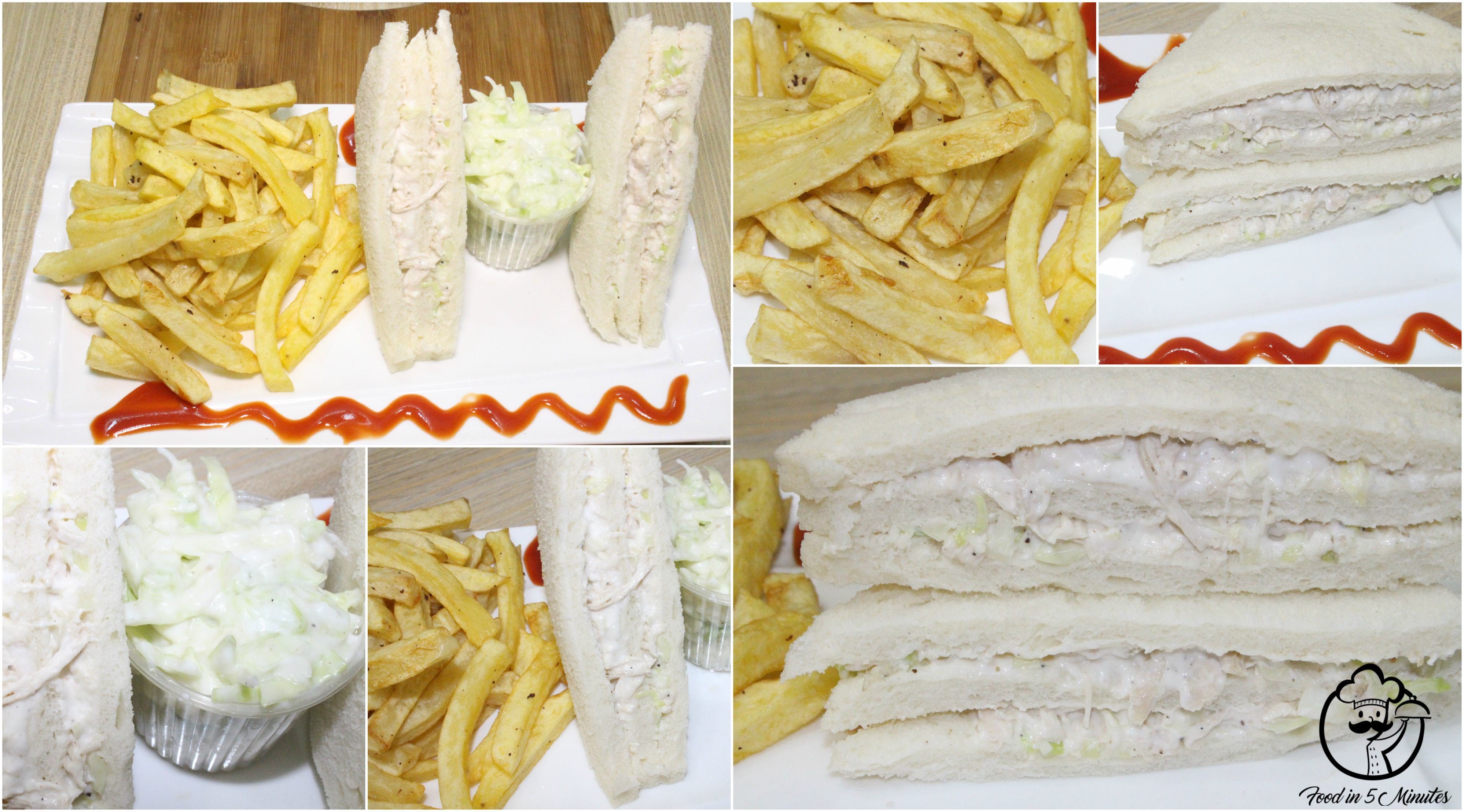 Delicious Chicken Sandwich Recipe With Coleslaw