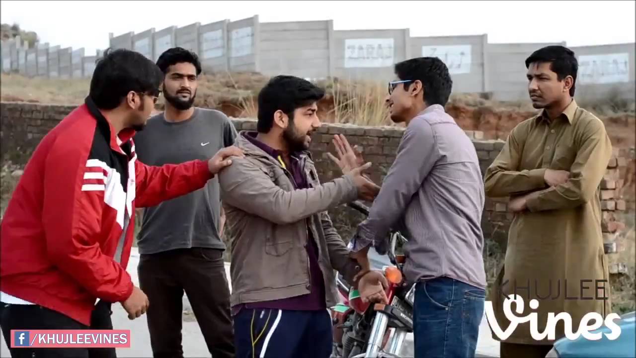 Khujlee Vines   Desi people fighting