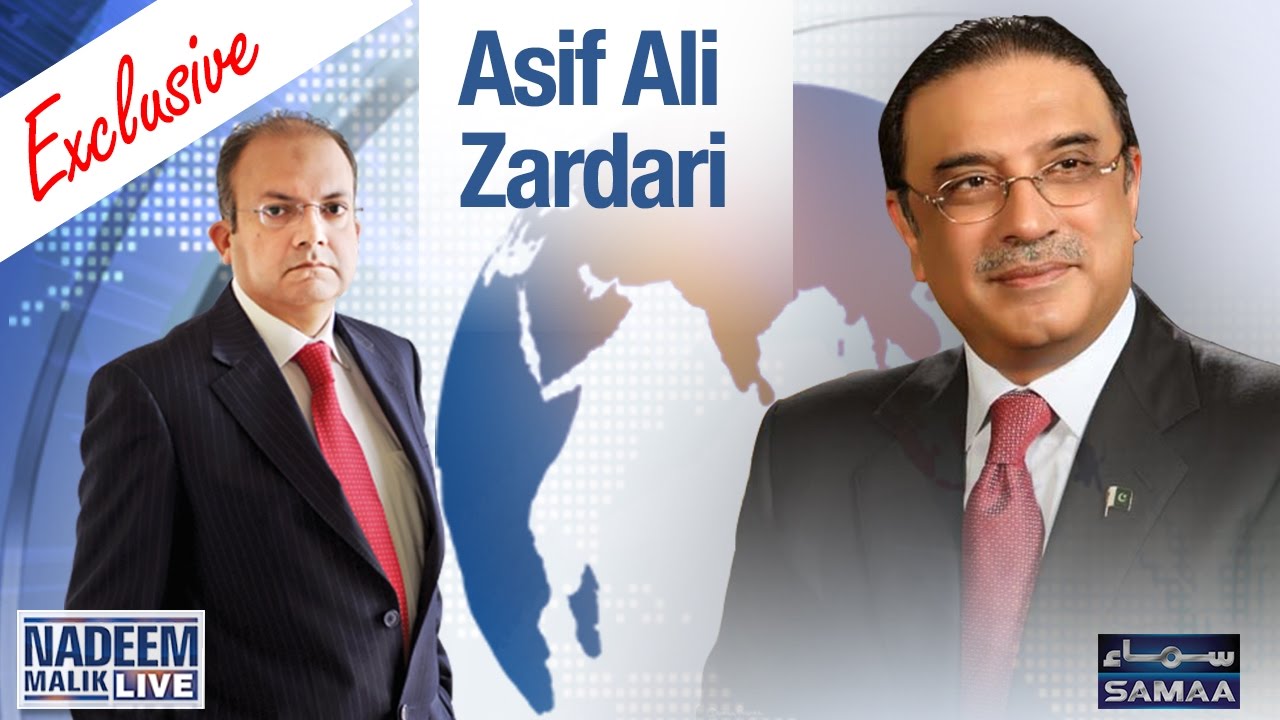Asif Zardari Exclusive | Nadeem Malik Live | SAMAA TV | 17 April 2017