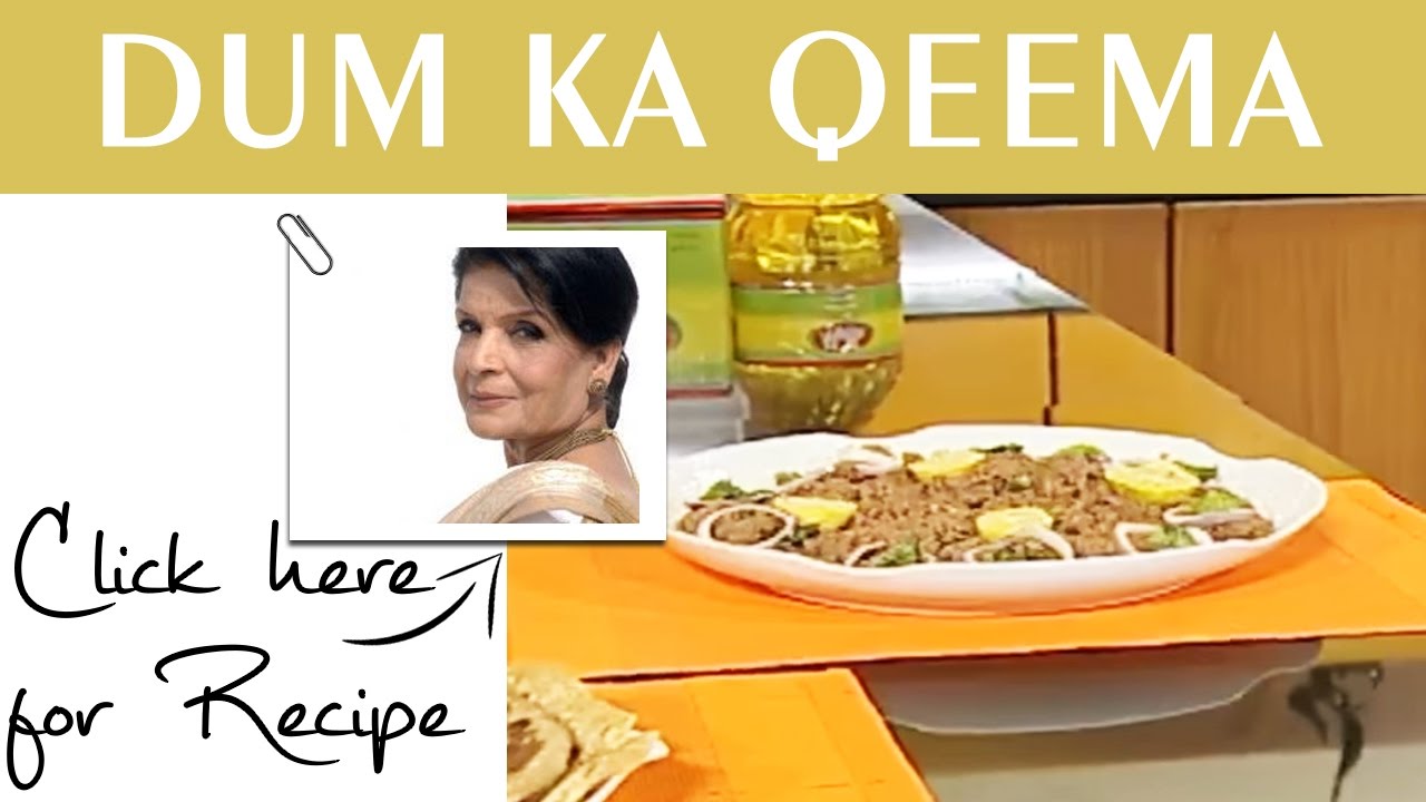 Handi Recipe Dum Ka Qeema by Chef Zubaida Tariq Masala TV 12 October 2016