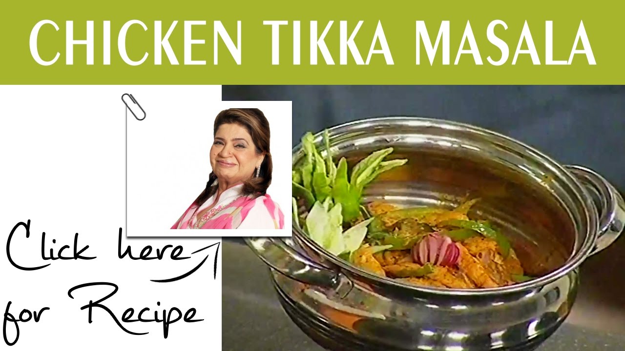Masala Mornings Recipe Chicken Tikka Masala by Chef Shireen Anwar Masala TV 17 October 2016