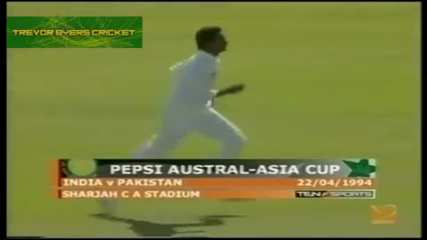 PAKISTAN vs. INDIA 1994 Austral-Asia Cup - FINAL HIGHLIGHTS