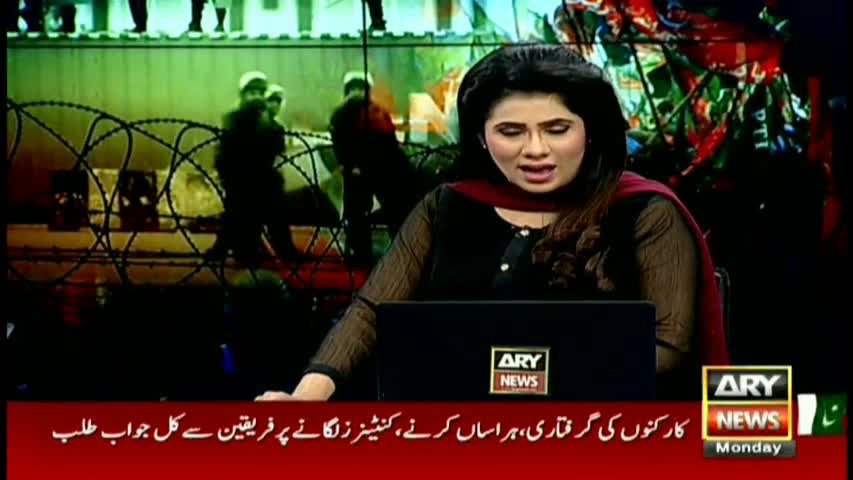 PTI workers find a way around the container