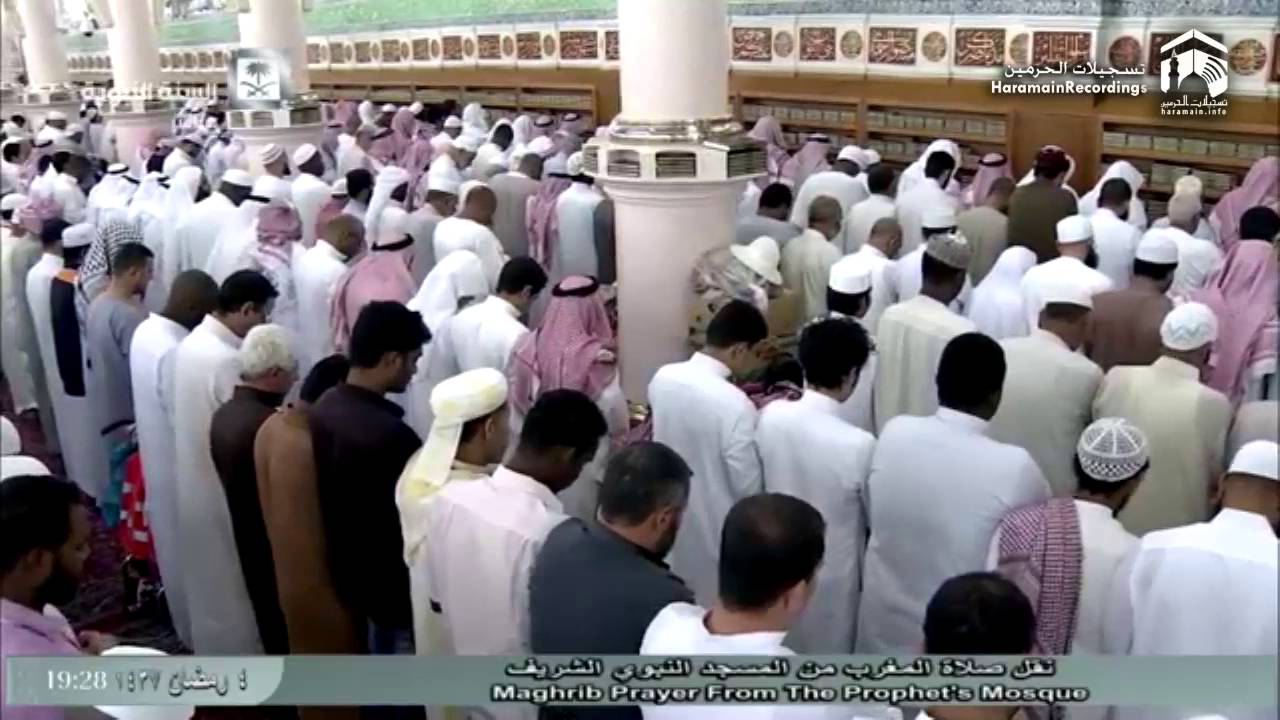 5th Ramadan 1437 Madeenah Maghrib Sheikh Budayr