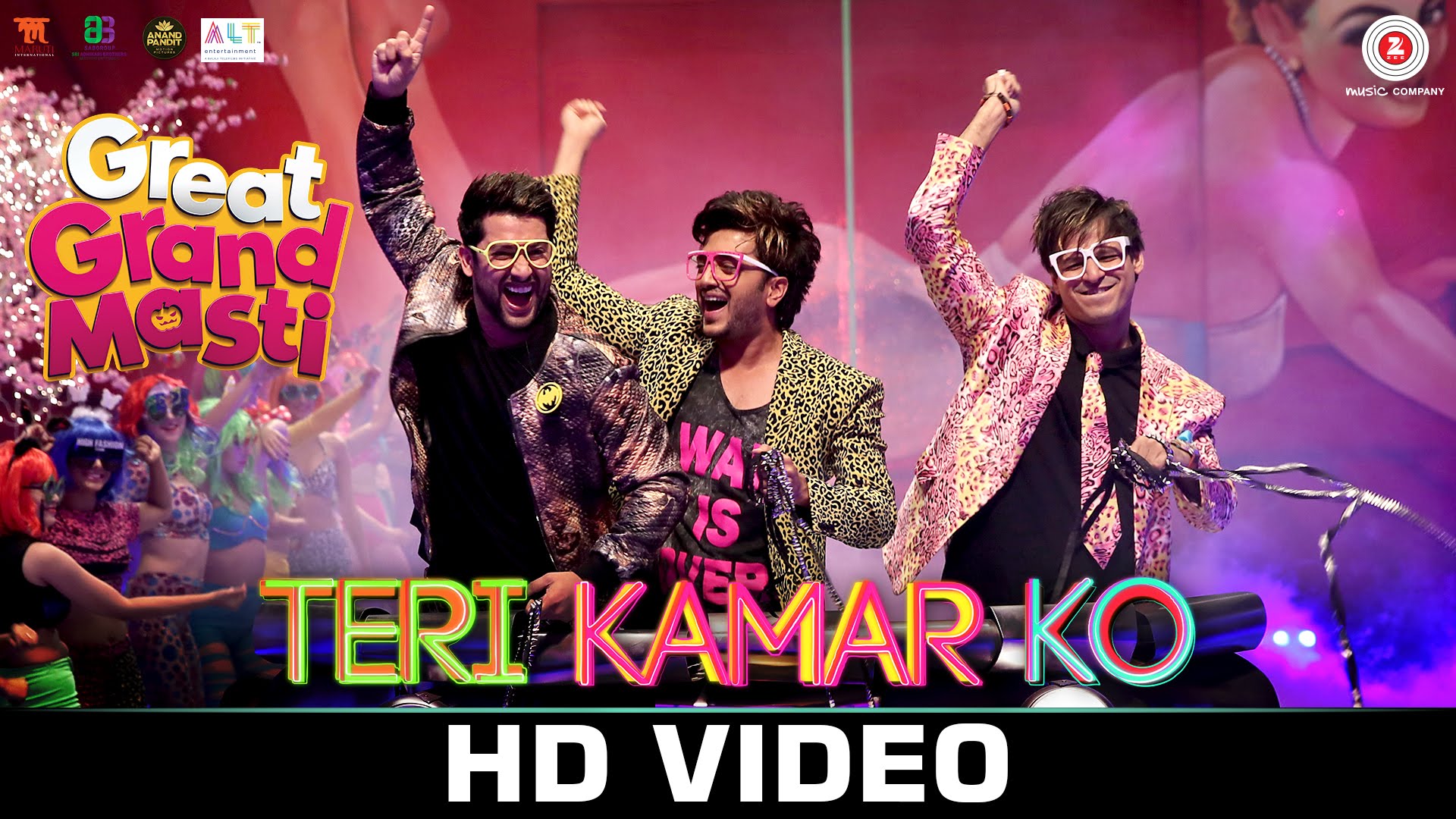 Teri Kamar Ko - Great Grand Masti | Riteish D, Vivek O & Aftab S | Sanjeev & Darshan R, Kanika K
