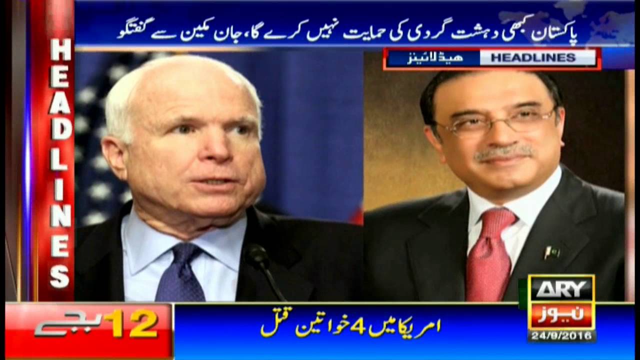 Headlines 1200 24th September 2016