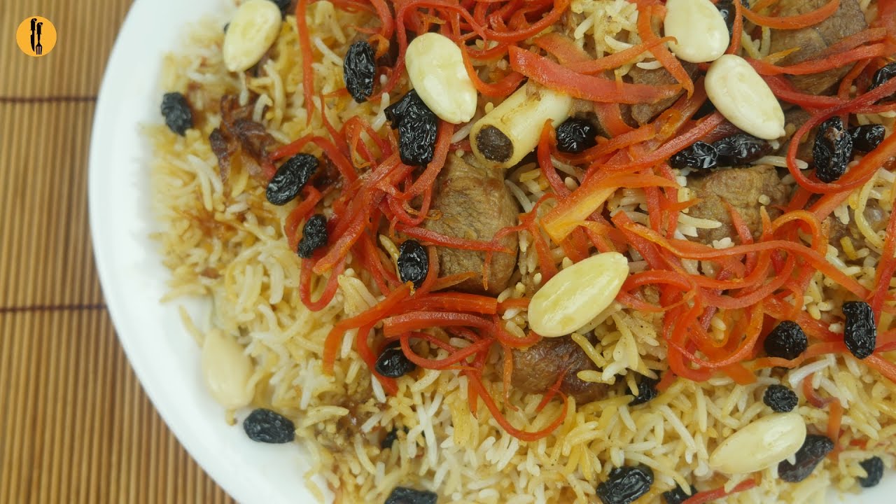 Kabuli Pulao (Afghani Pulao) Recipe By Food Fusion
