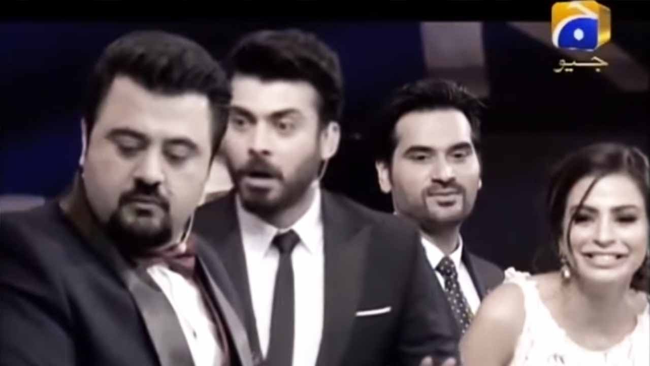 Funny moment when Fawad Khan breaks trophy | Lux Style Awards 2016