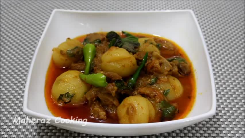 TINDEY GOSHT  ( Mutton and Apple gourd Curry )