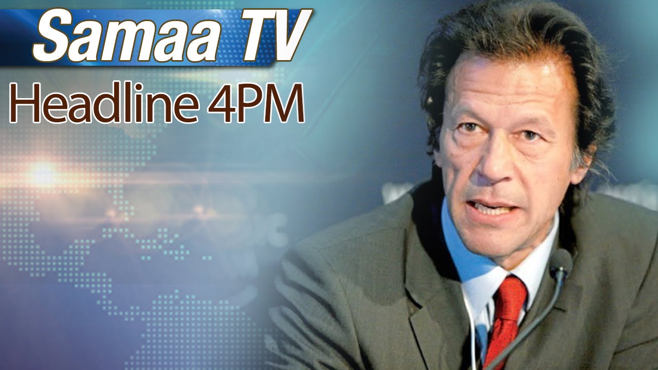 Samaa Headines | 4 PM | 28 Sep 2016