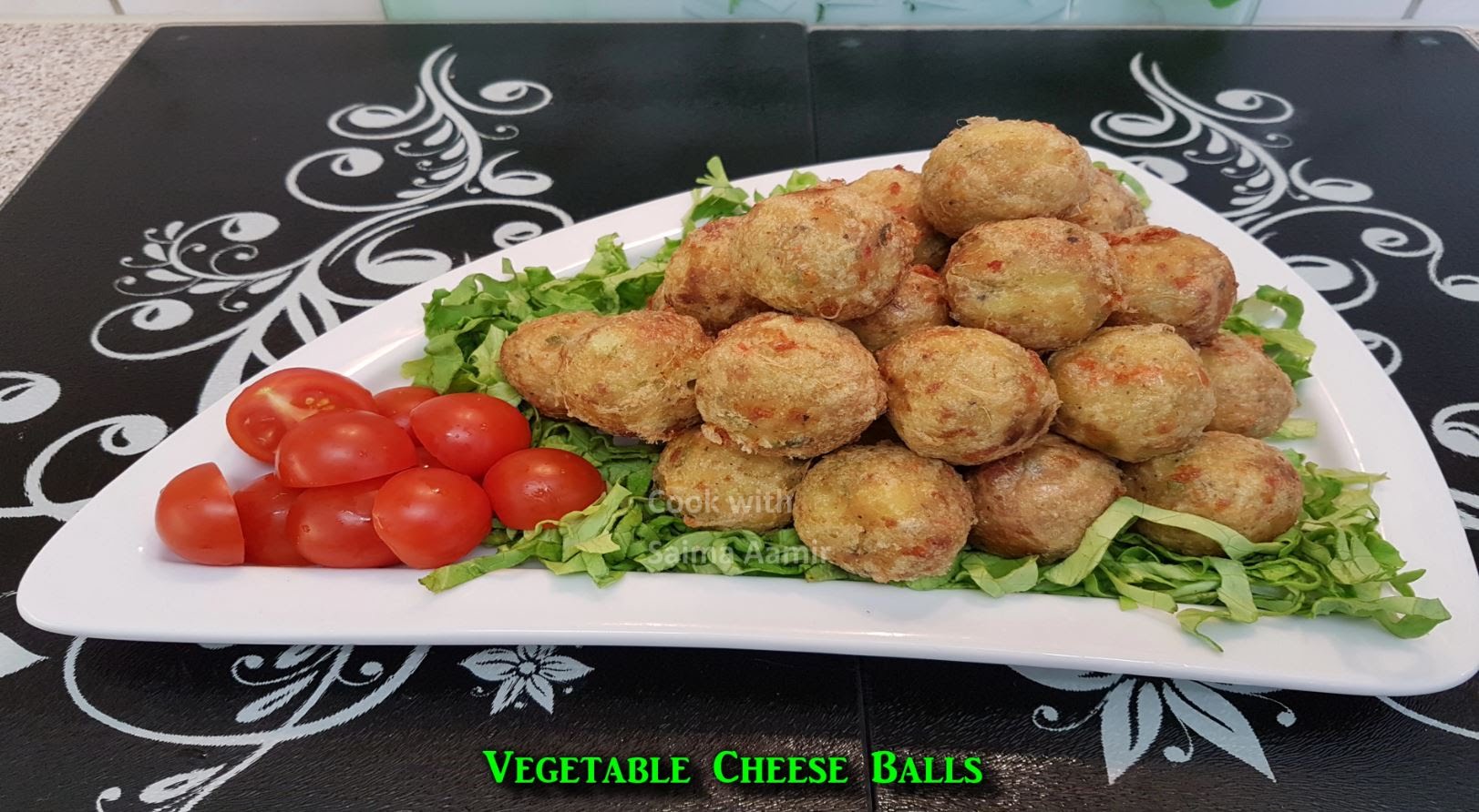 Vegetable Cheese Balls سبزی اور پنیر کے بالز